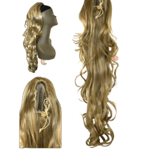 Unique Deluxe String Hairpiece - Choose Color