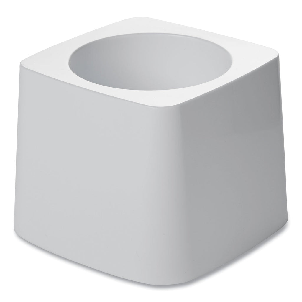 Rubbermaid Commercial-Grade Toilet Bowl Brush Holder, White