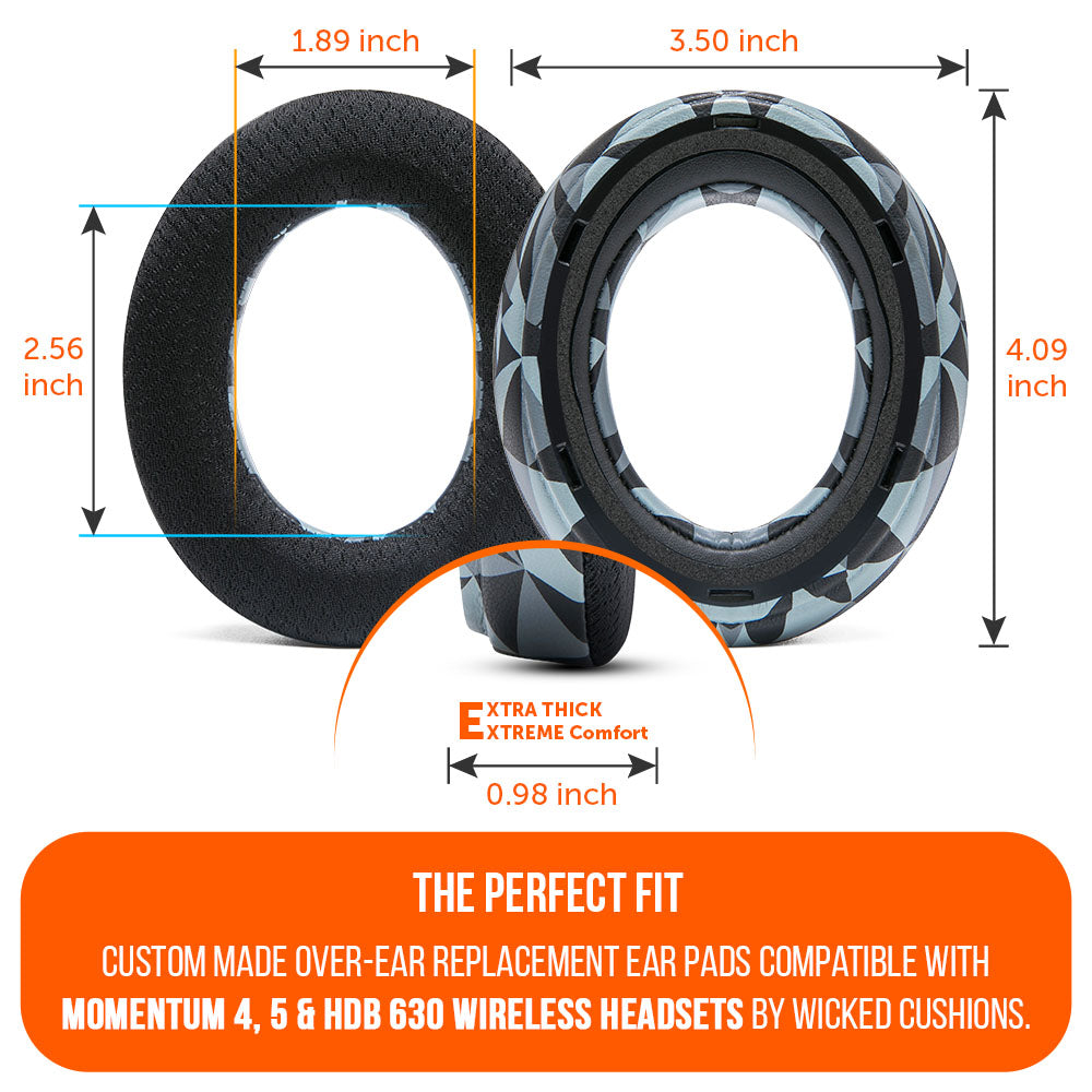 Sennheiser Momentum 4, 5 & HDB 630 Earpads - WC FreeZe Cooling Gel