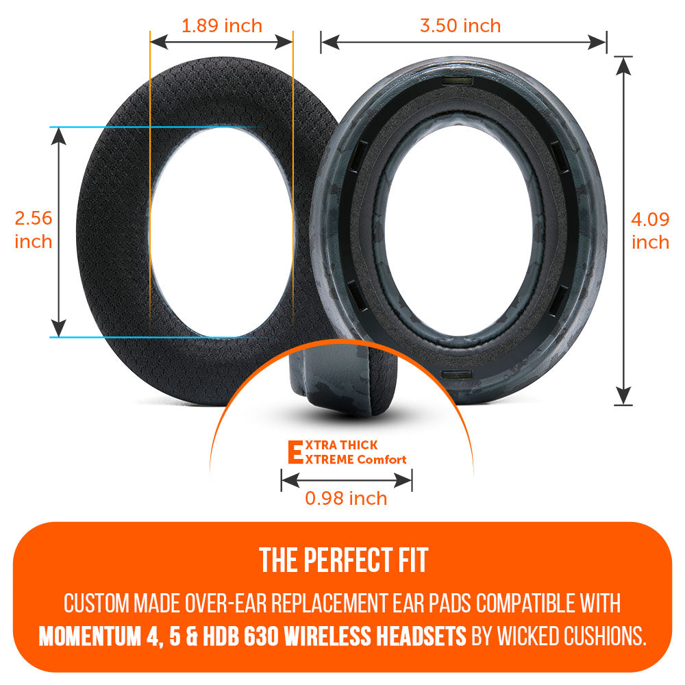 Sennheiser Momentum 4, 5 & HDB 630 Earpads - WC FreeZe Cooling Gel