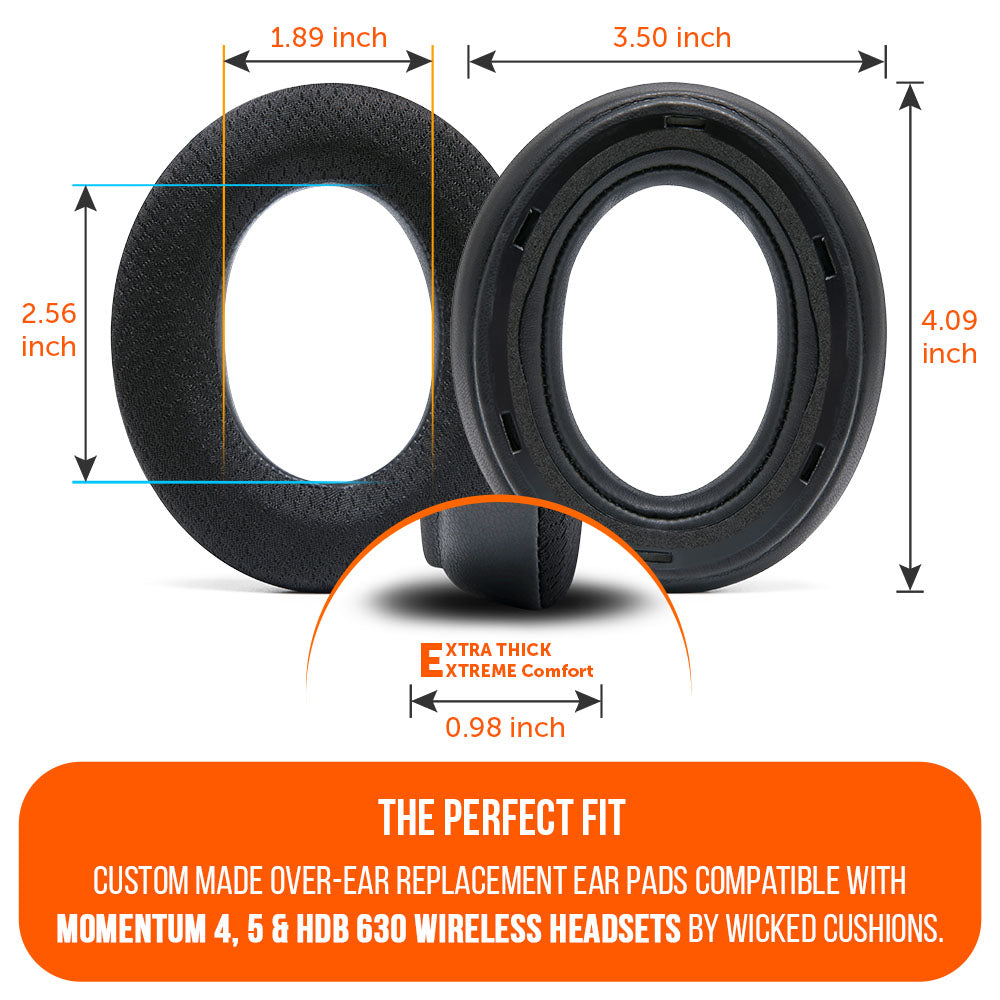 Sennheiser Momentum 4, 5 & HDB 630 Earpads - WC FreeZe Cooling Gel