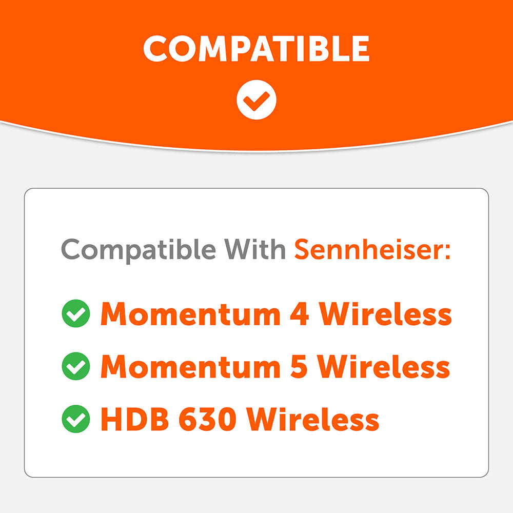 Sennheiser Momentum 4, 5 & HDB 630 Earpads - WC FreeZe Cooling Gel