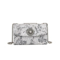National Embroidered Small Square Bag Affordable Luxury Women Bag Diamond Minority Simple Chain Shoulder Messenger Bag