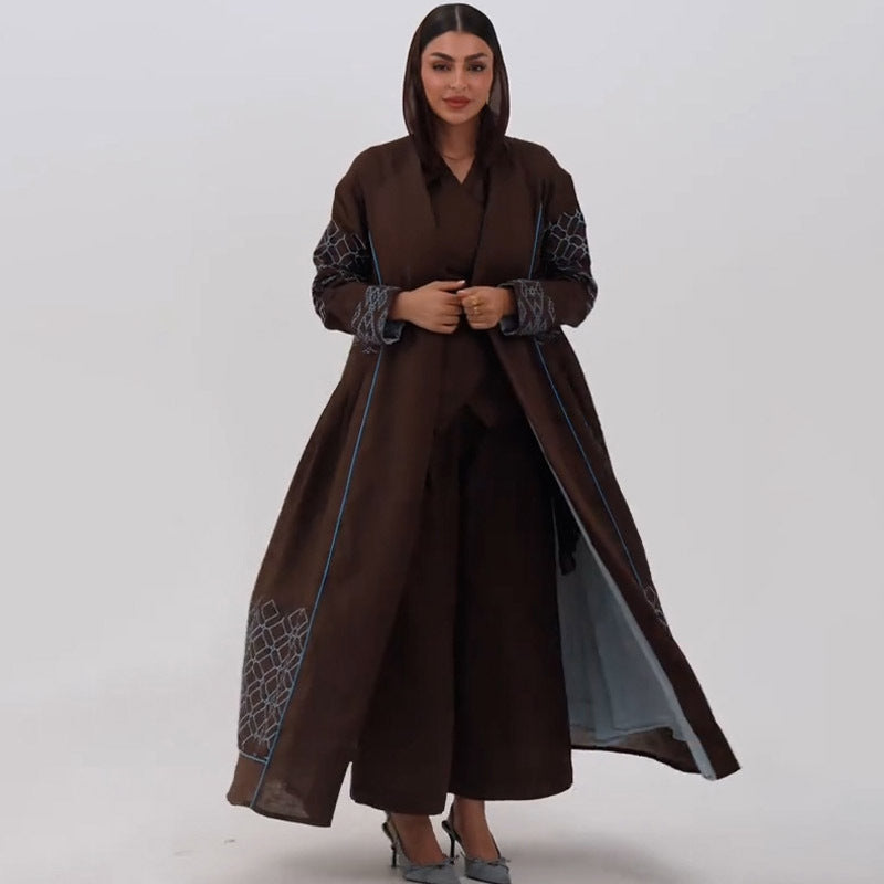 Women Clothing Loose Multicolor Maxi Dress