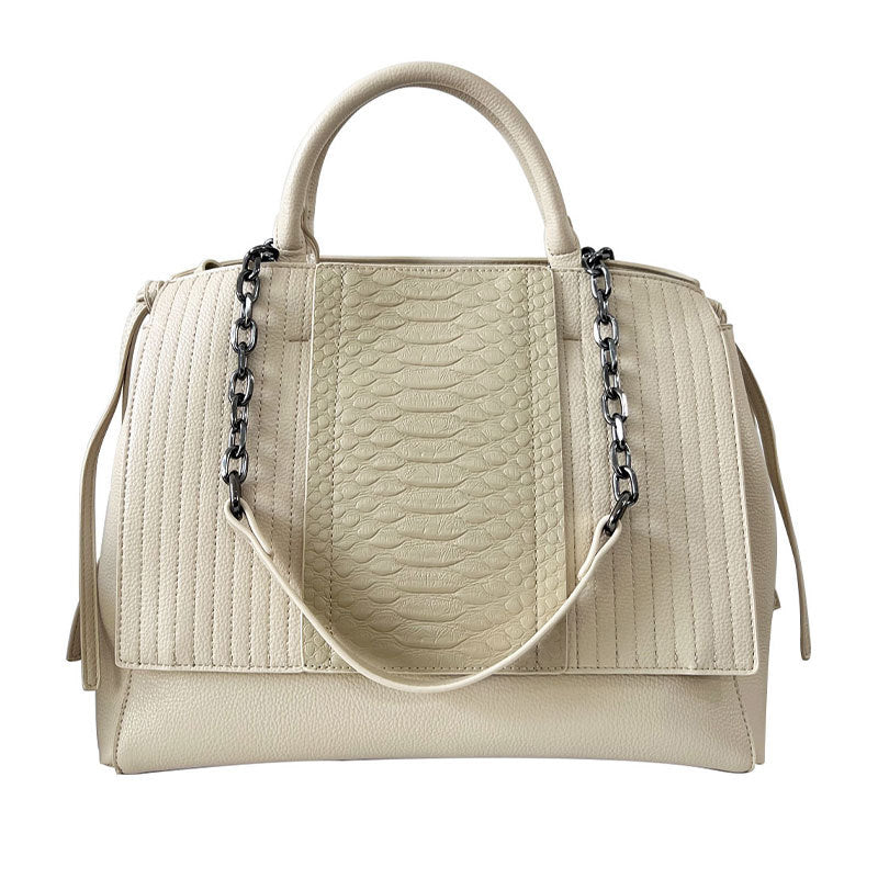 Tote Bag Crocodile Pattern Stylish Good Texture Bag Women Large Capacity Women Bag Shoulder Handbag