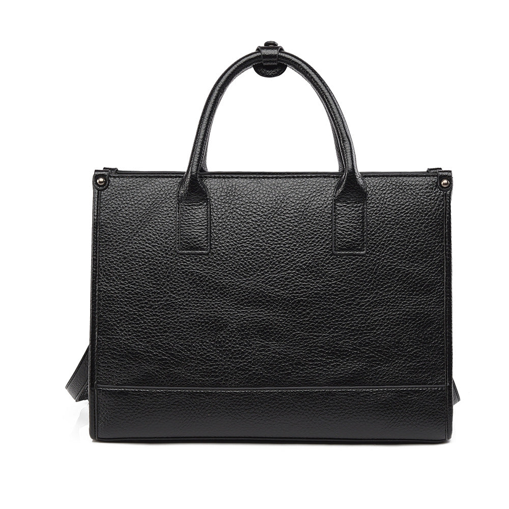 Tote Bag Simple Large Capacity Bag High Grade Shoulder Bag Texture Tote Women