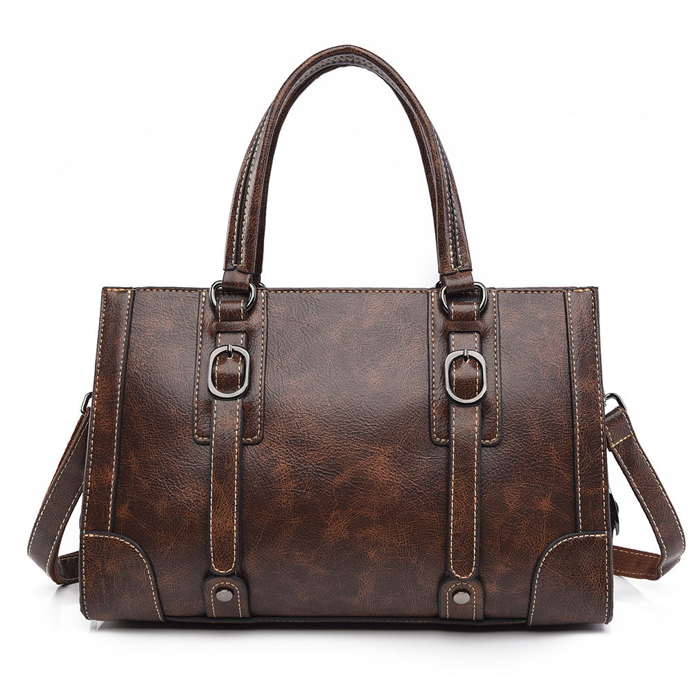 Bag Women Handbag Retro Women Bag High Sense Large Capacity Totes Crossbody