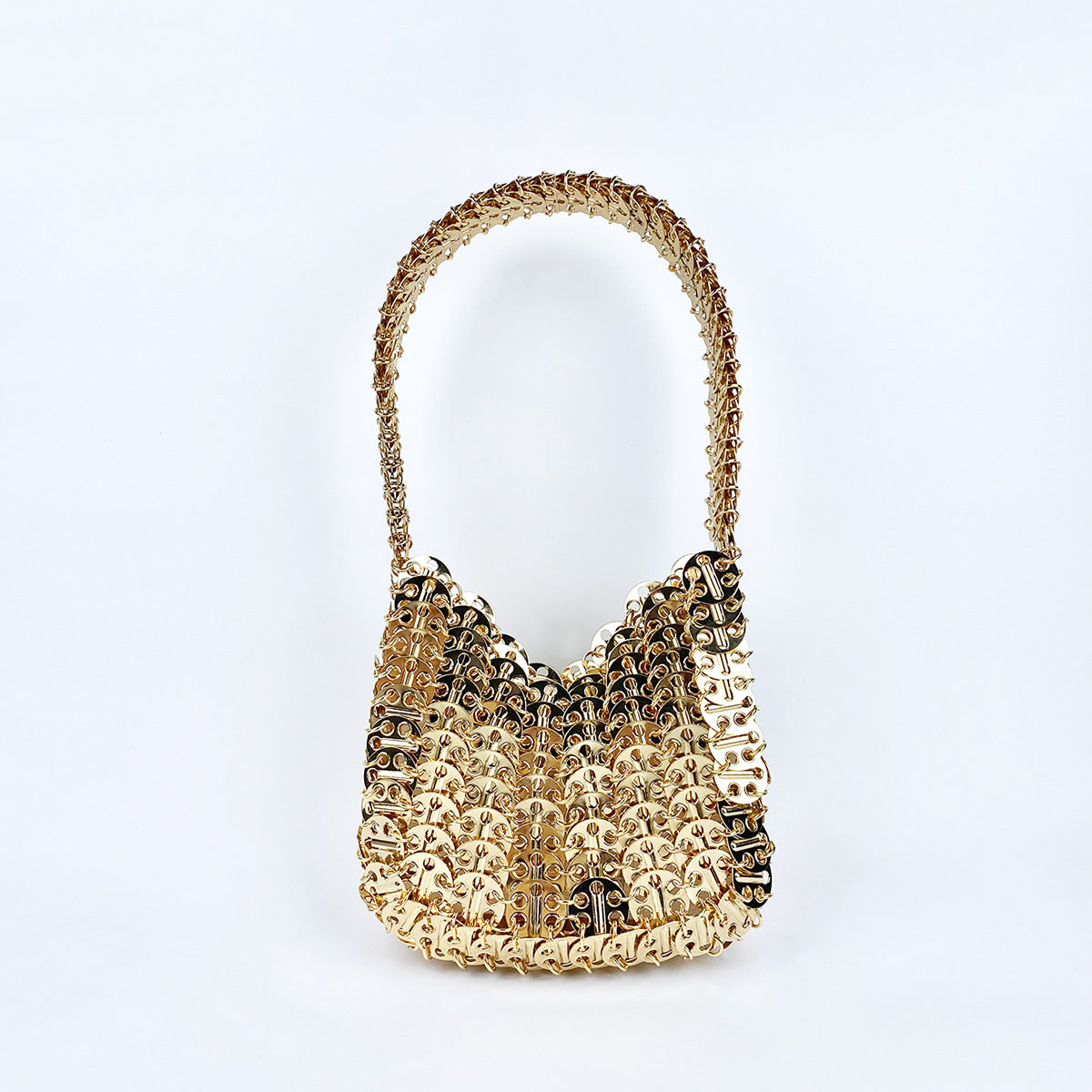 Silver Paillette Portable Handmade Bag High Texture DIY Lady Summer Casual Source