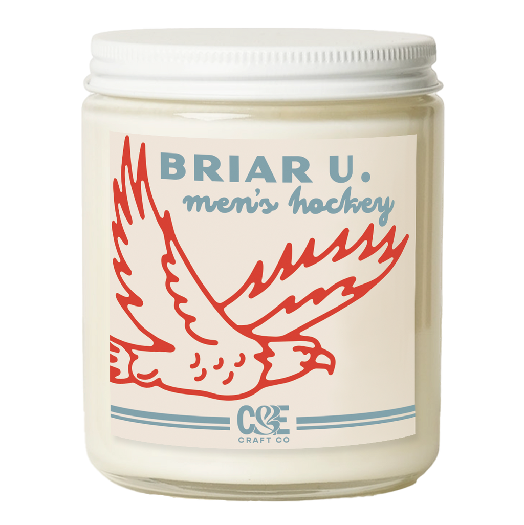 Briar U Men's Hockey Candle