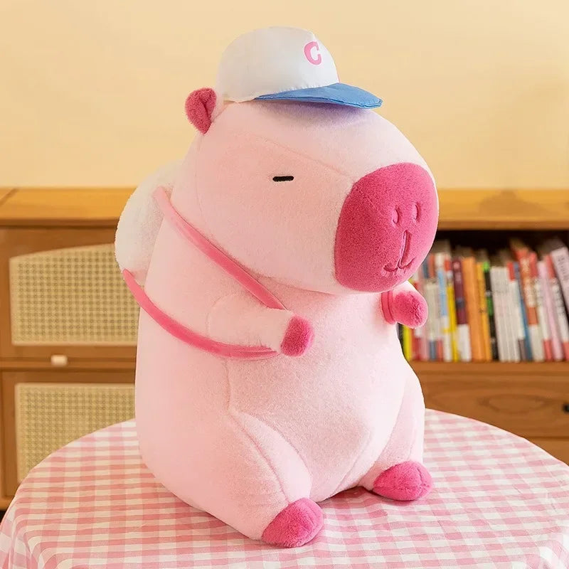 12-32cm Capybara Plush Simulation Capibara Anime Fluffty Toy Cute Doll Stuffed Animals Soft Doll Plush Children Christmas Gift