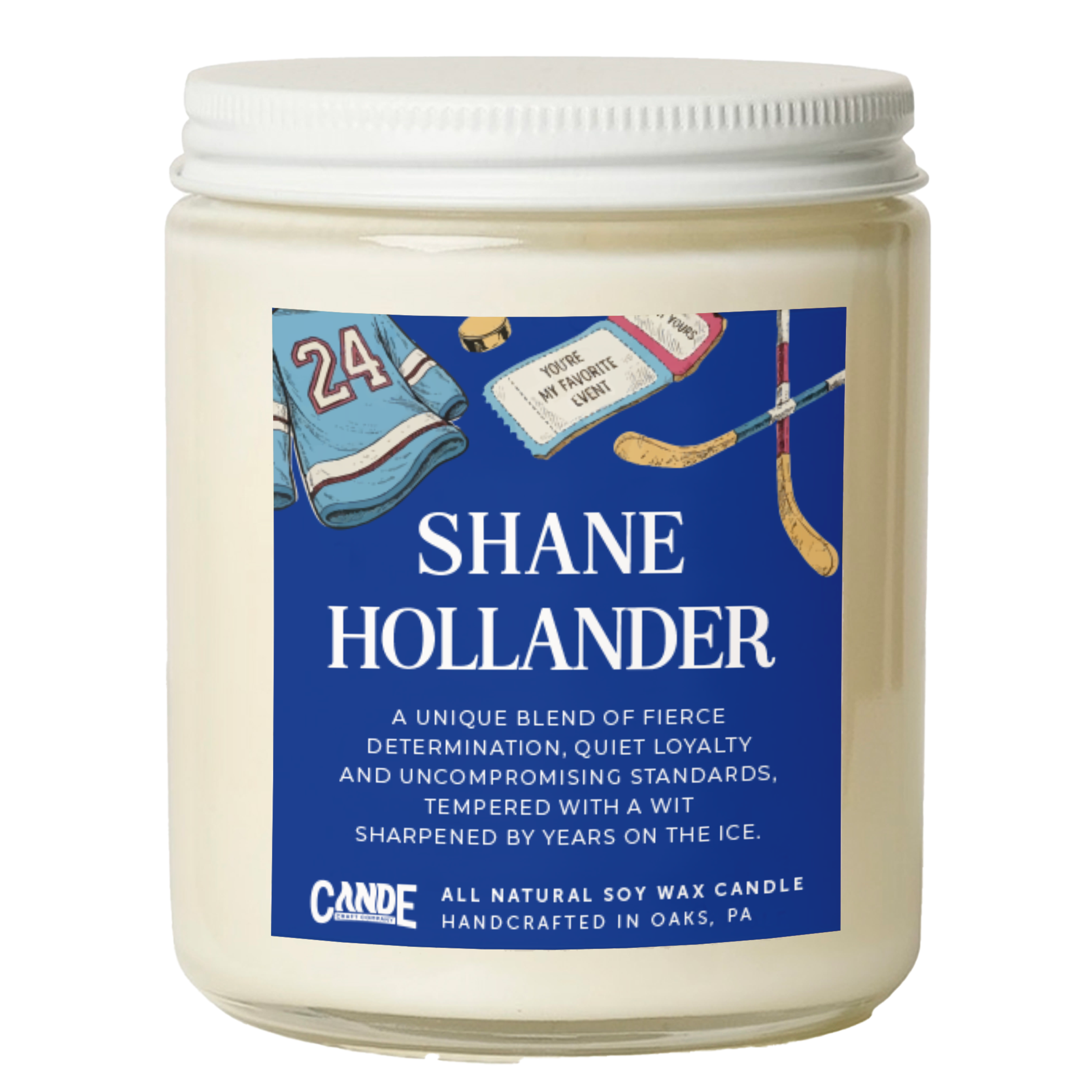 Shane Hollander Candle