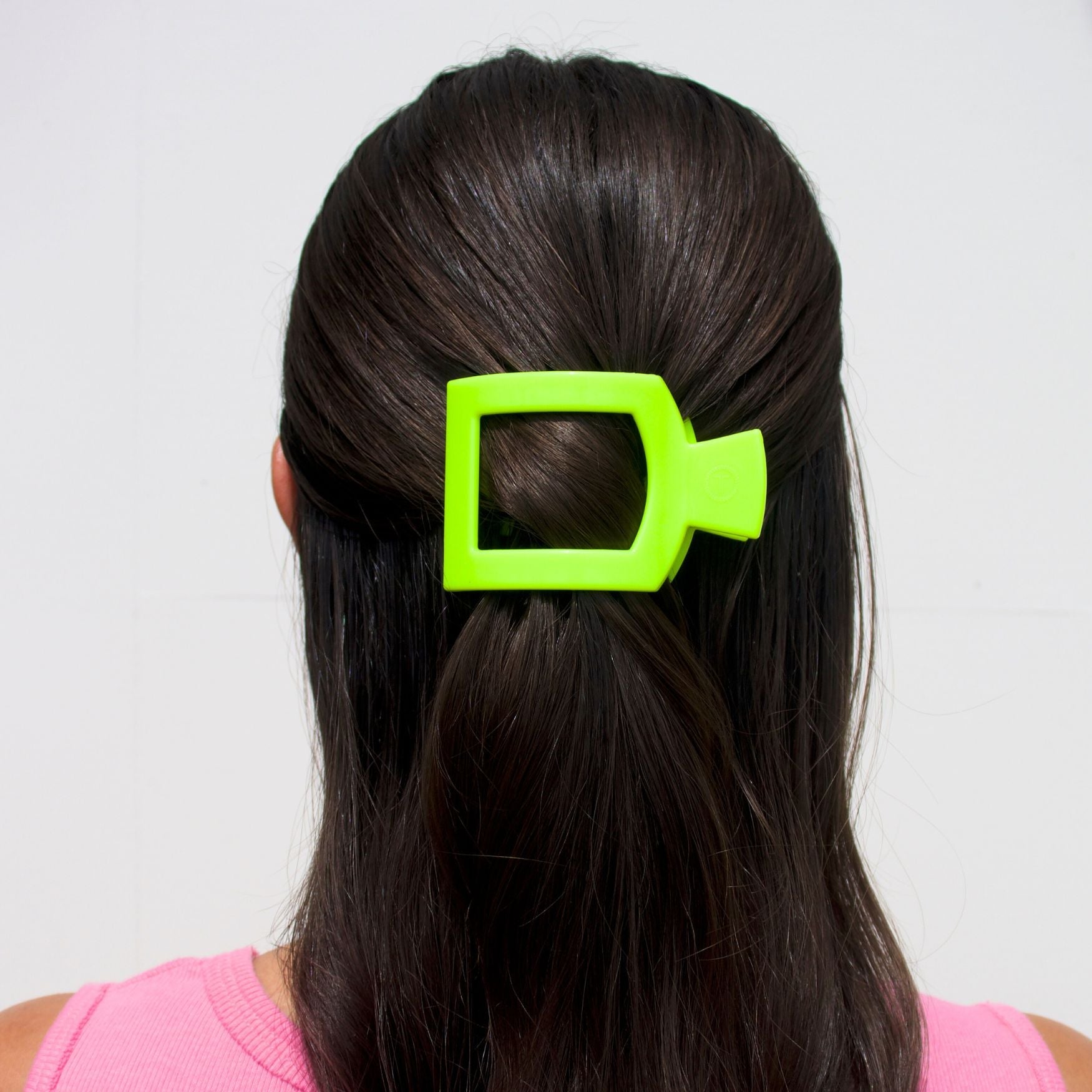Summer Brights Small Flat Square Hair Clip