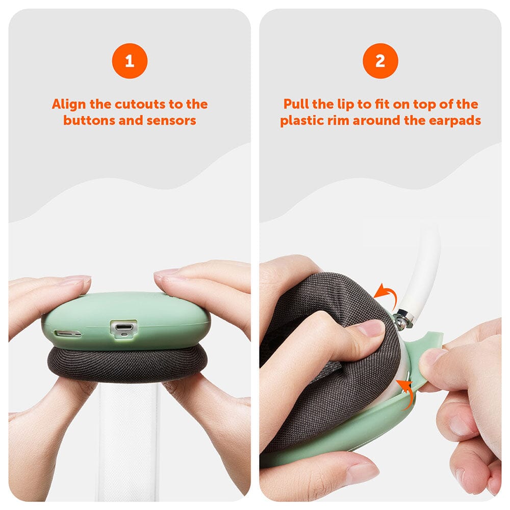 Airpods Max 1 & 2 Exterior Shell Covers - WC ShellZ Max
