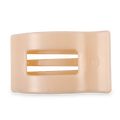 Almond Beige Large Flat Rectangle Hair Clip