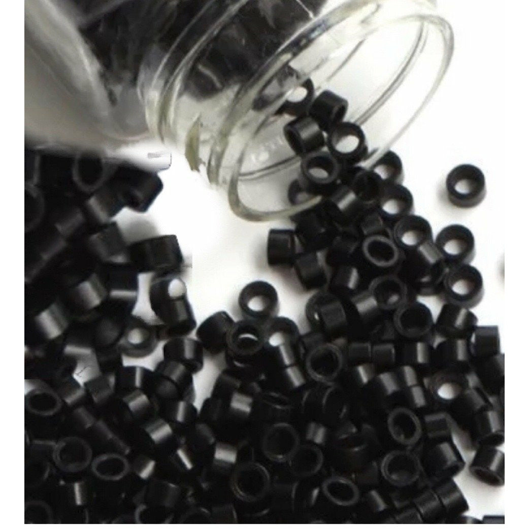 Aluminum Micro Links 3.5 x 2.0 x 2.0mm Style "C" Hair Extension - Choose Color