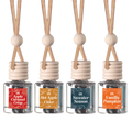 Fall 4 Pack Scented Car Fresheners Bundle