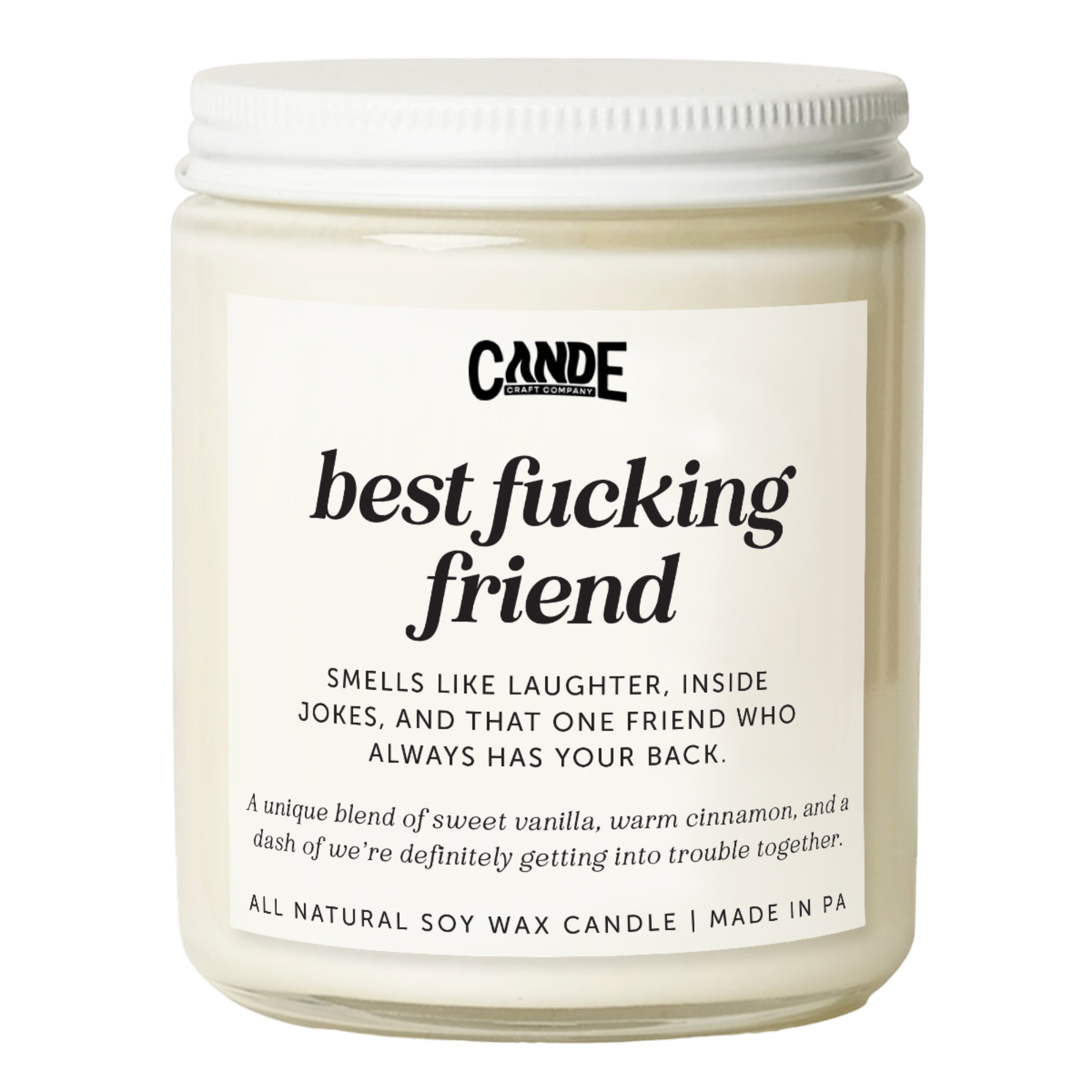 Best Fucking Friend Candle