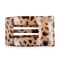 Blonde Tortoise Large Flat Rectangle Hair Clip