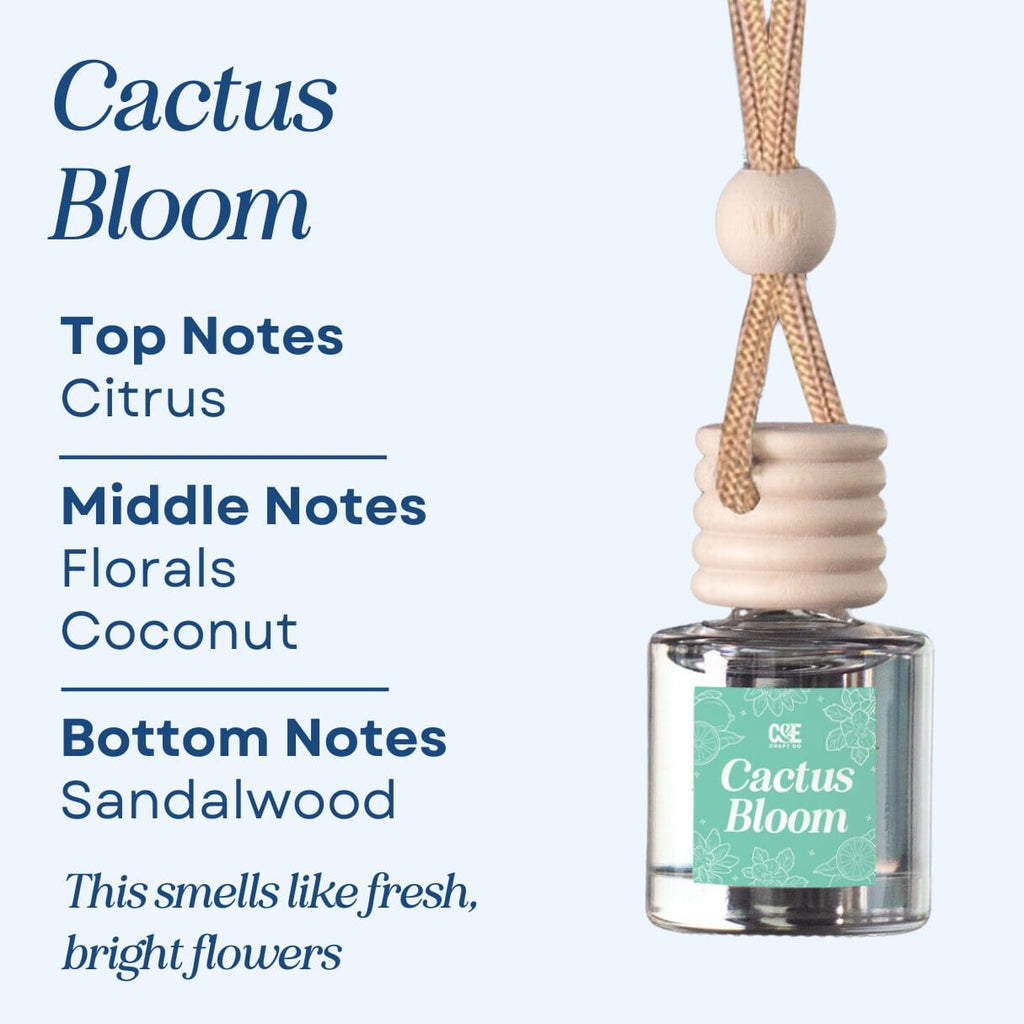 Cactus Bloom Scented Car Freshener