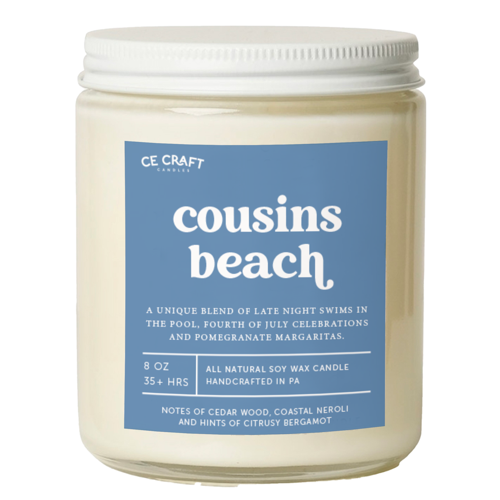 Cousins Beach Candle