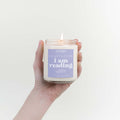 Do Not Disturb I'm Reading Candle