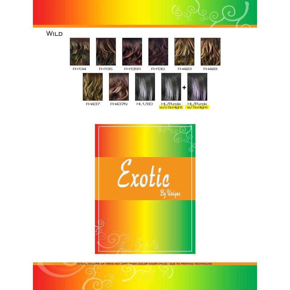Unique Exotic Collection Seductive Wig - Choose Color