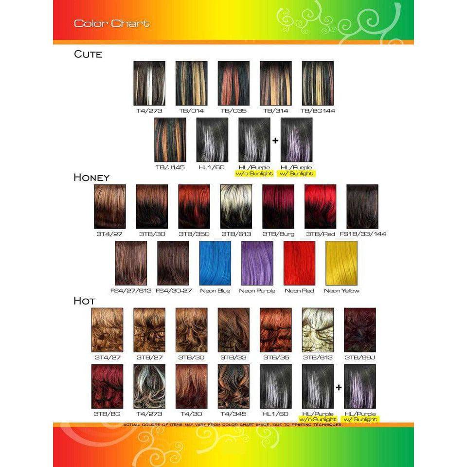 Unique Exotic Collection Cute Style Wig - Choose Color