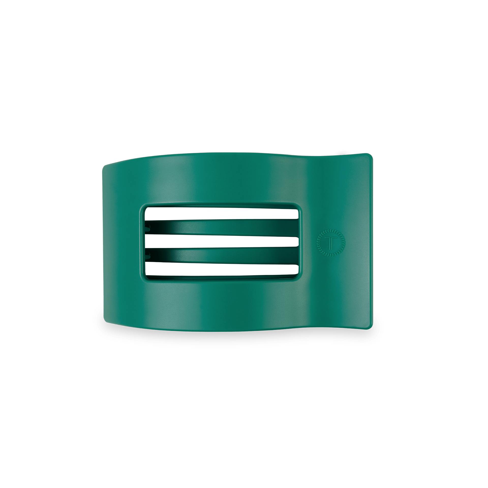 Fir Real Small  Flat Rectangle Hair Clip