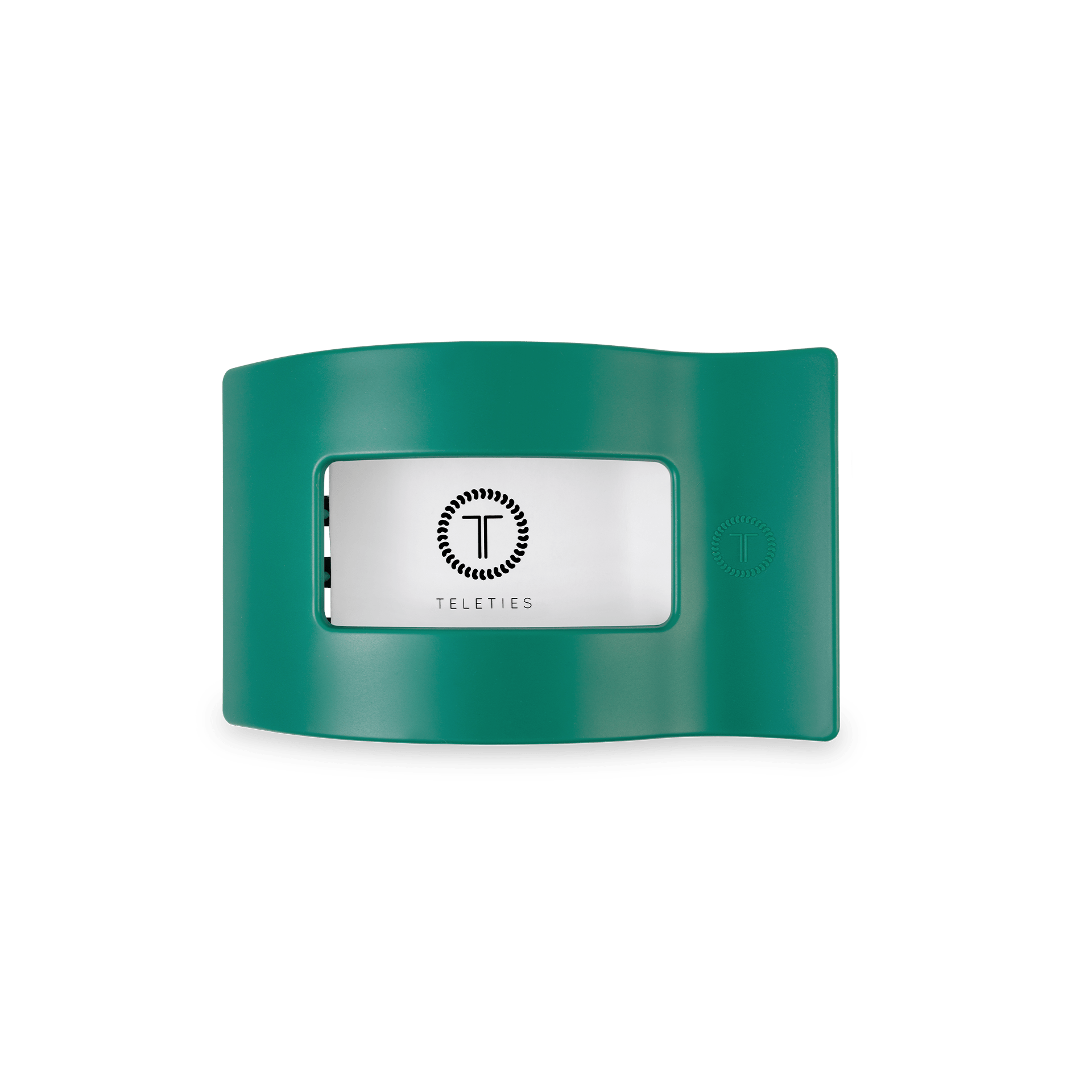 Fir Real Small  Flat Rectangle Hair Clip