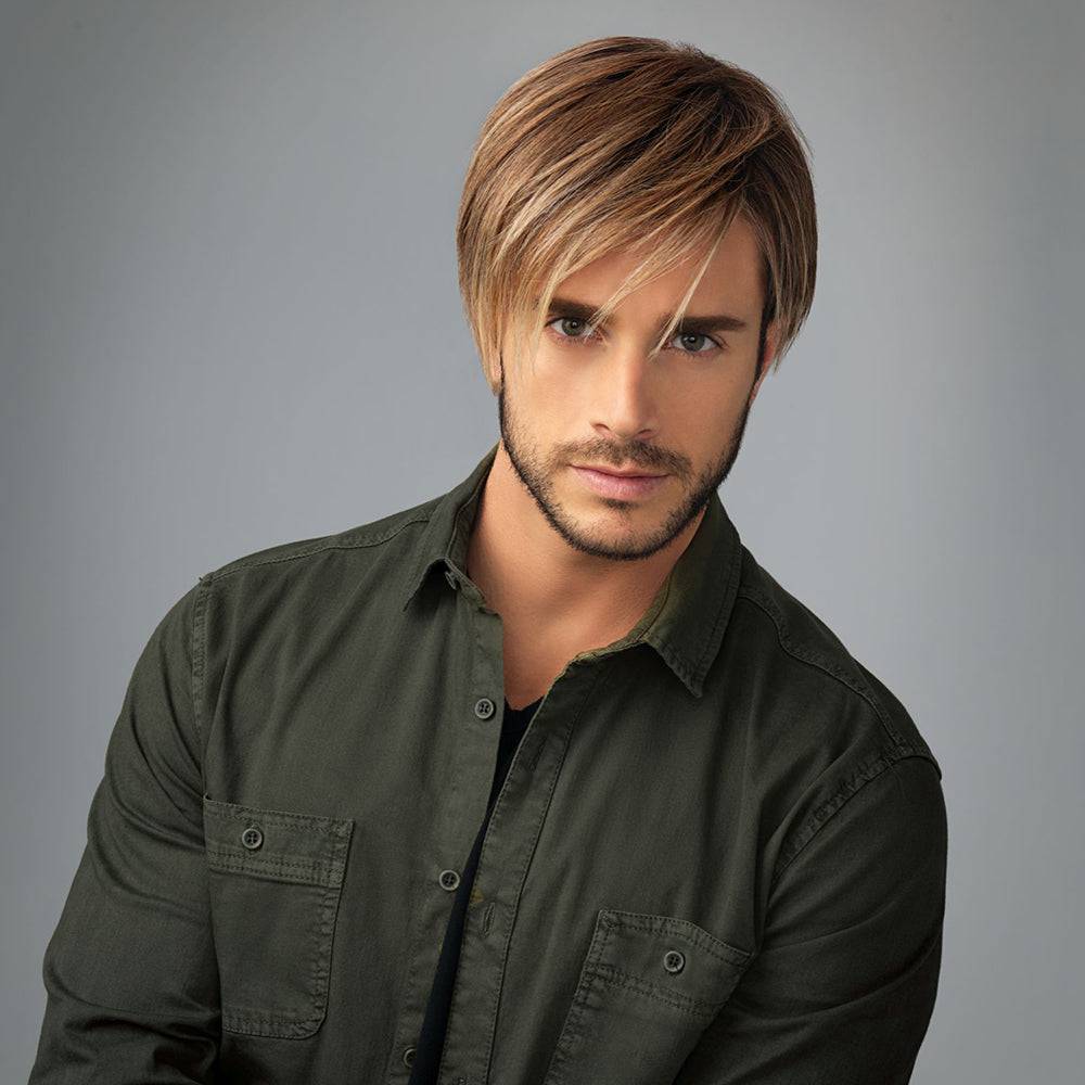 HairUWear HIM Collection Chiseled Wig Mens Hairpiece - Choose Color