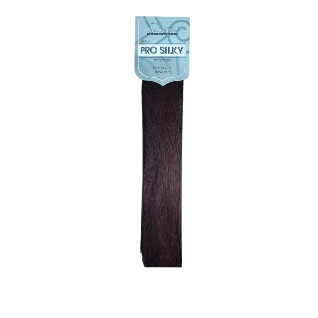 VIP Extensions Hollywood 100% Human Hair Pro Silky Weavings 12" Hair Extensions