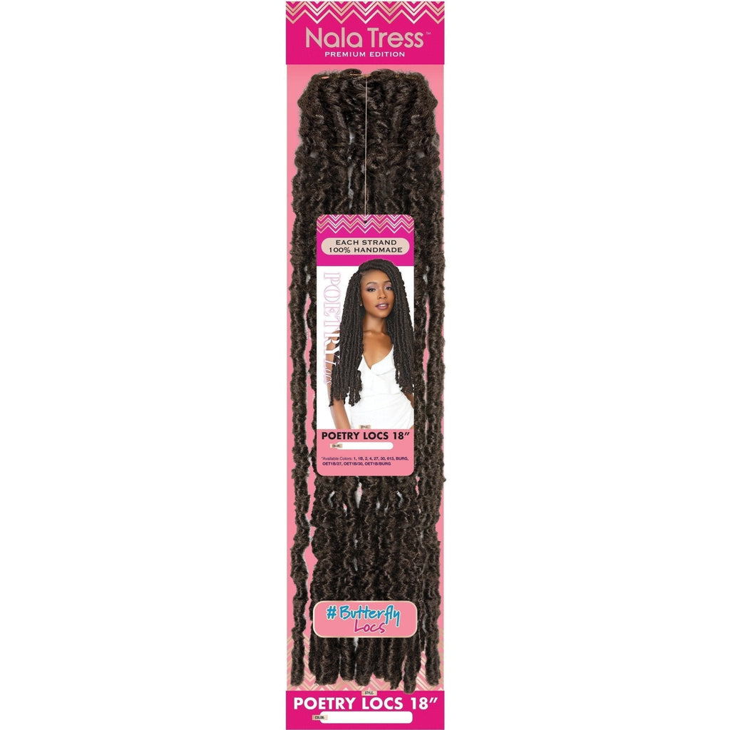 Janet Collection Nala Tress Poetry Locs 18" Hair Extensions - Choose Color