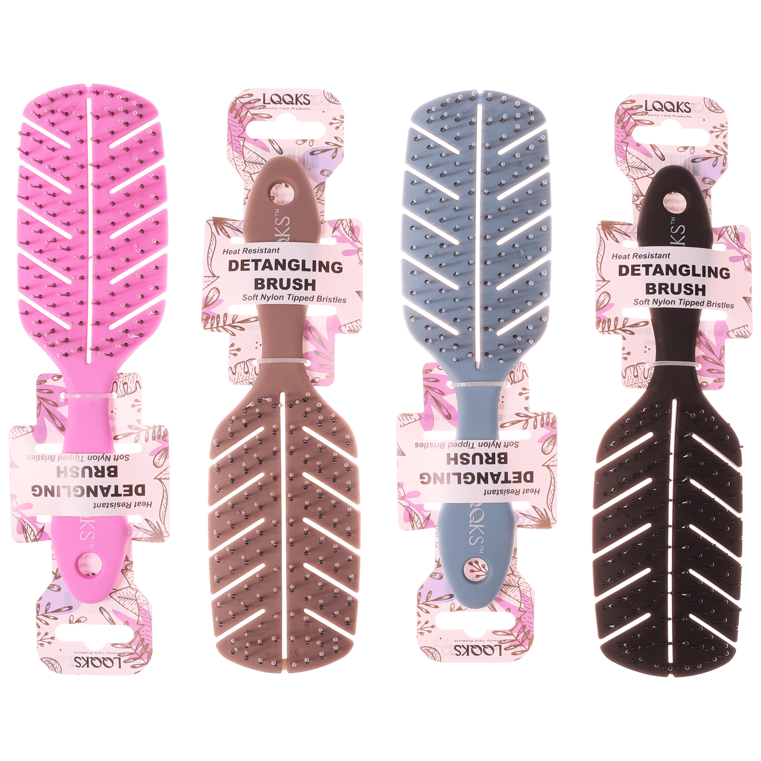 LQQKS Detangling Hair Brush - Choose Color