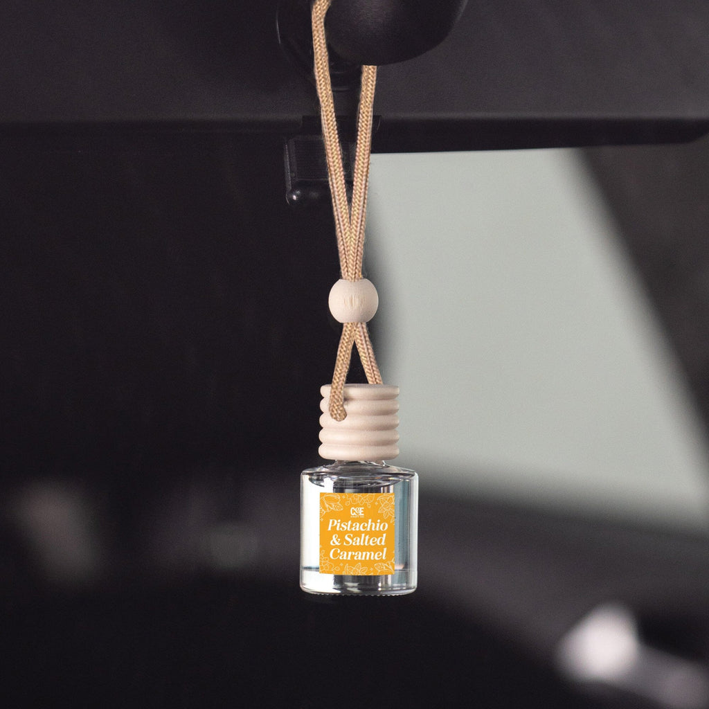 Pistachio & Salted Caramel Scented Car Freshener