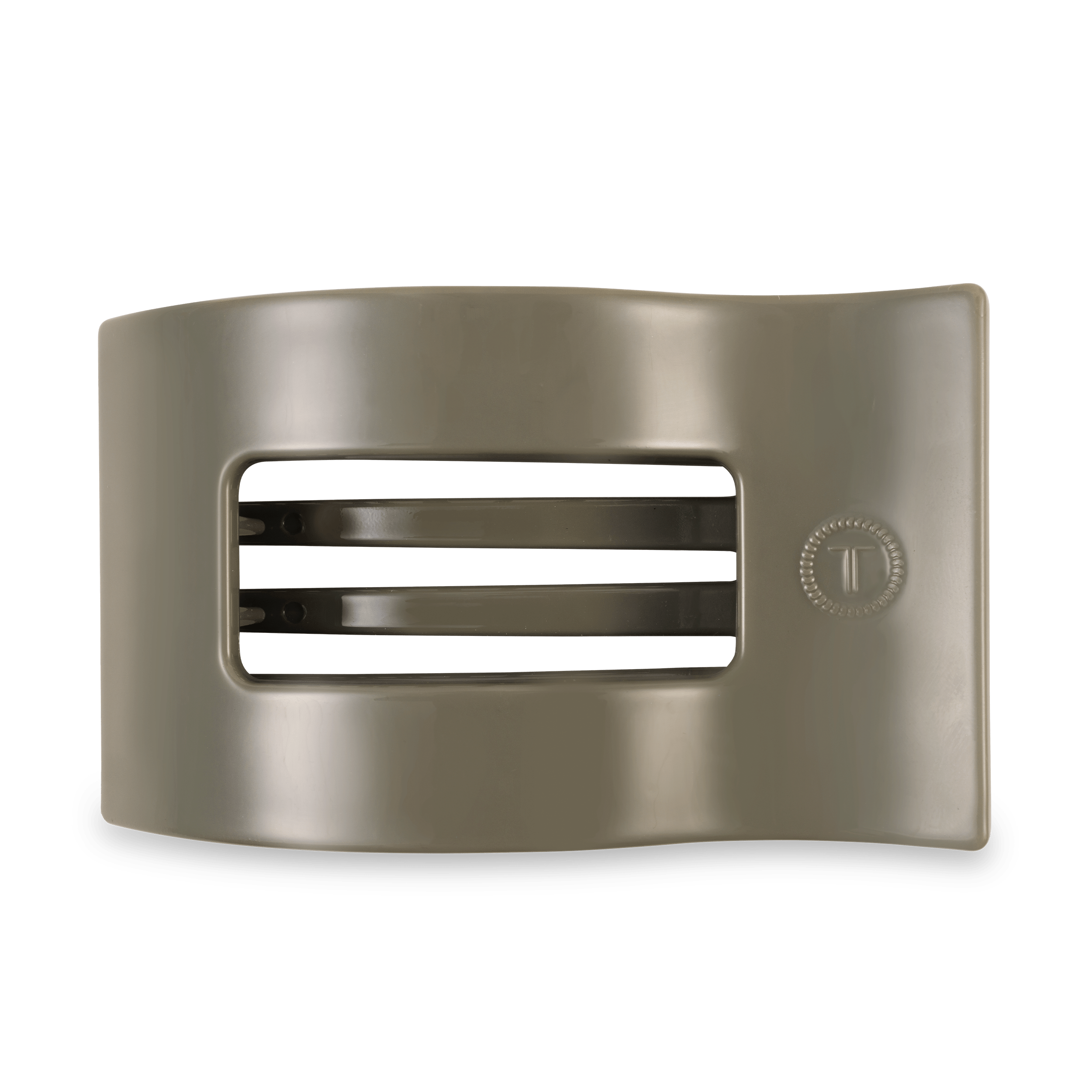 Sage it ain't so Large Flat Rectangle Hair Clip