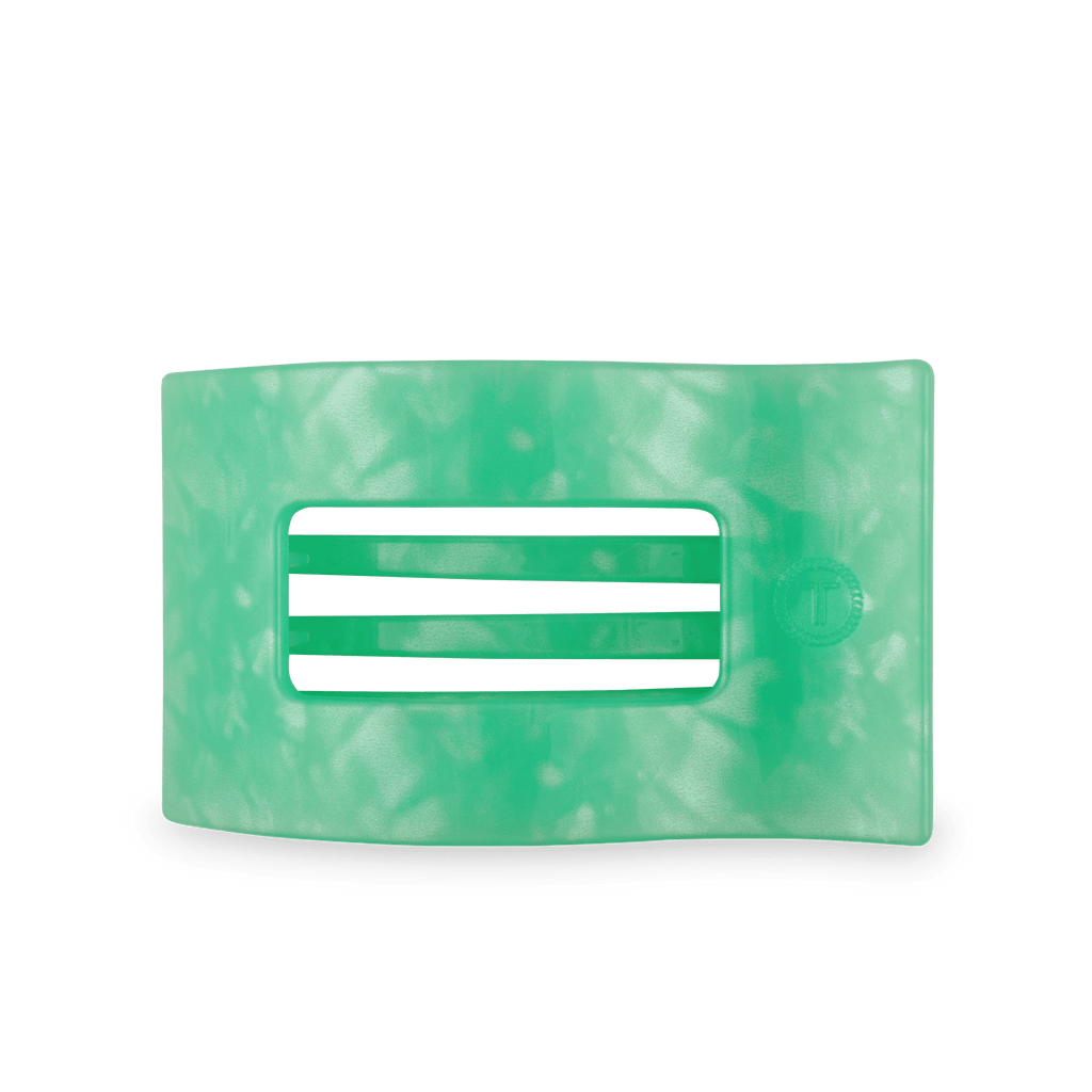 Spring Splash Large Flat Rectangle Hair Clip