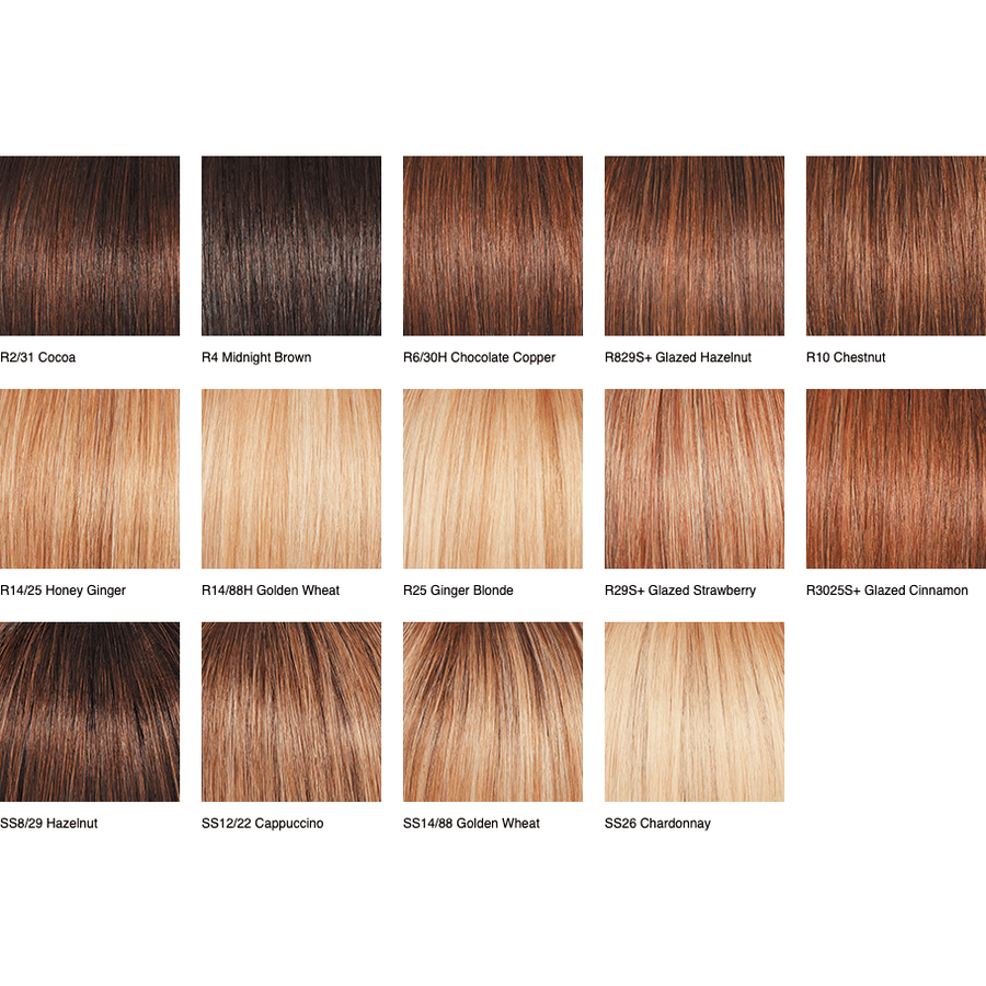 Raquel Welch The Art of Chic 100% Human Hair Top Piece Hairpiece - Choose Color