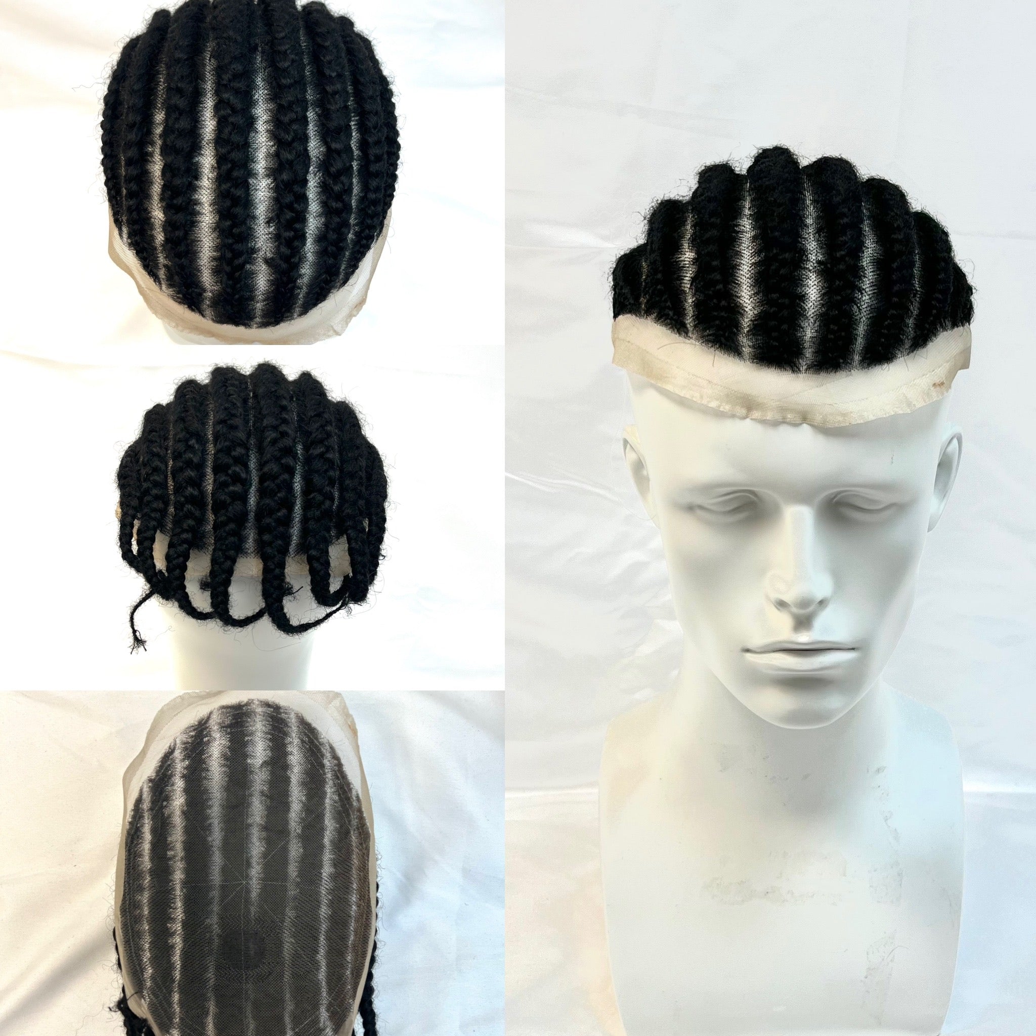 VIP Extensions Full Lace Toupee 100% Human Hair Hairpiece - Choose Color