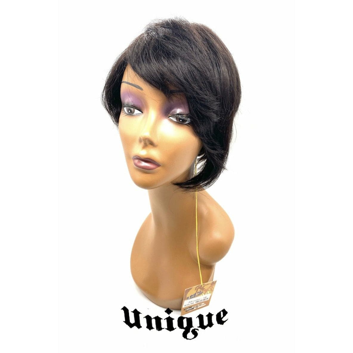Unique 100% Human Hair Full Wig Style A9 - Choose Color