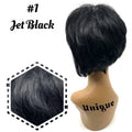Unique 100% Human Hair Full Wig Style A9 - Choose Color