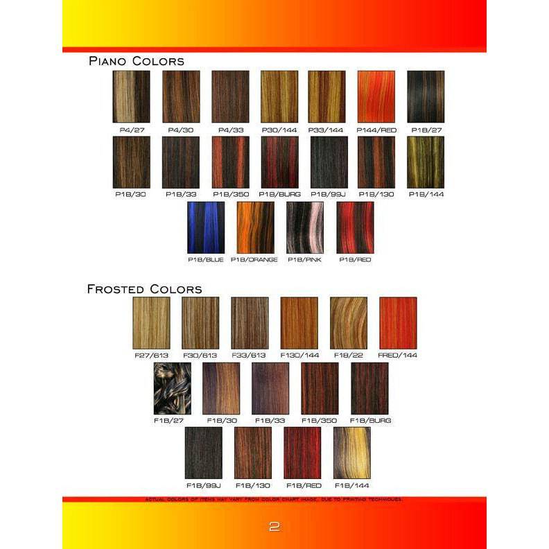 Unique's Kanekalon Deep String Hairpiece - Choose Color