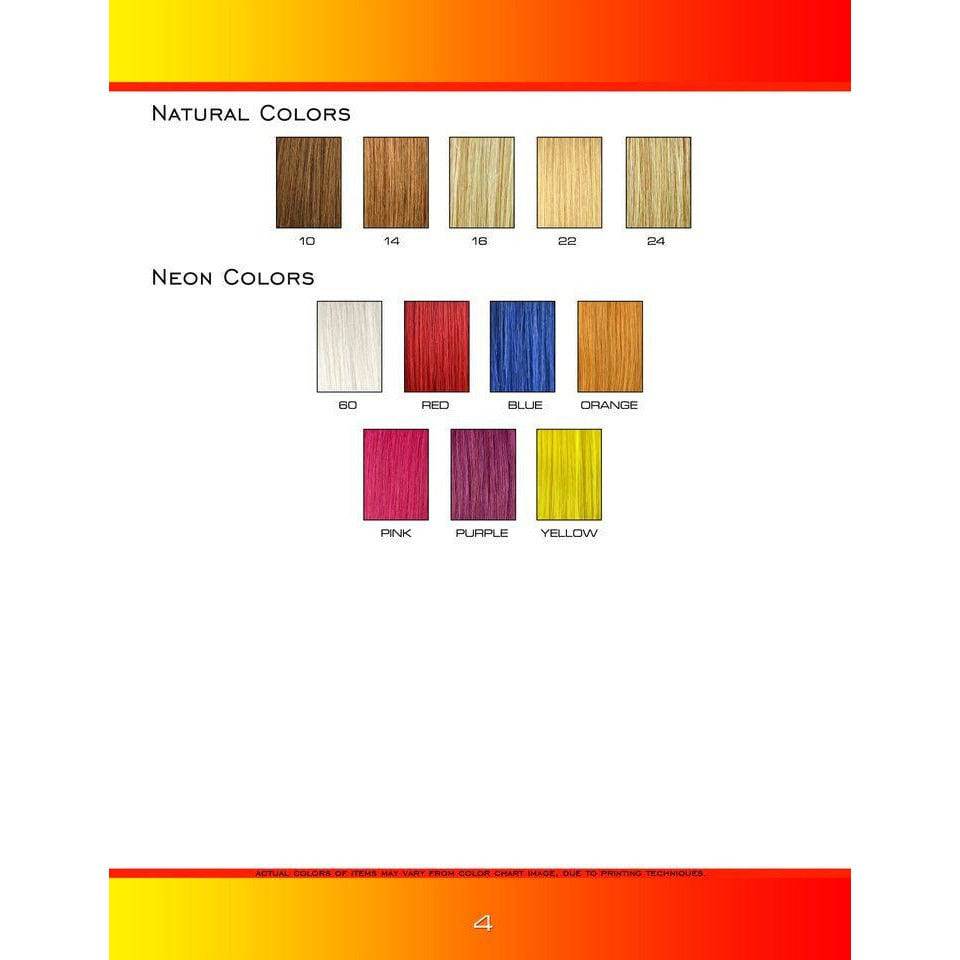 Unique's Kanekalon Deep String Hairpiece - Choose Color