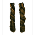 Unique Human Hair Silky Yaki Body Twist 14 Inch Hairpiece - Choose Color