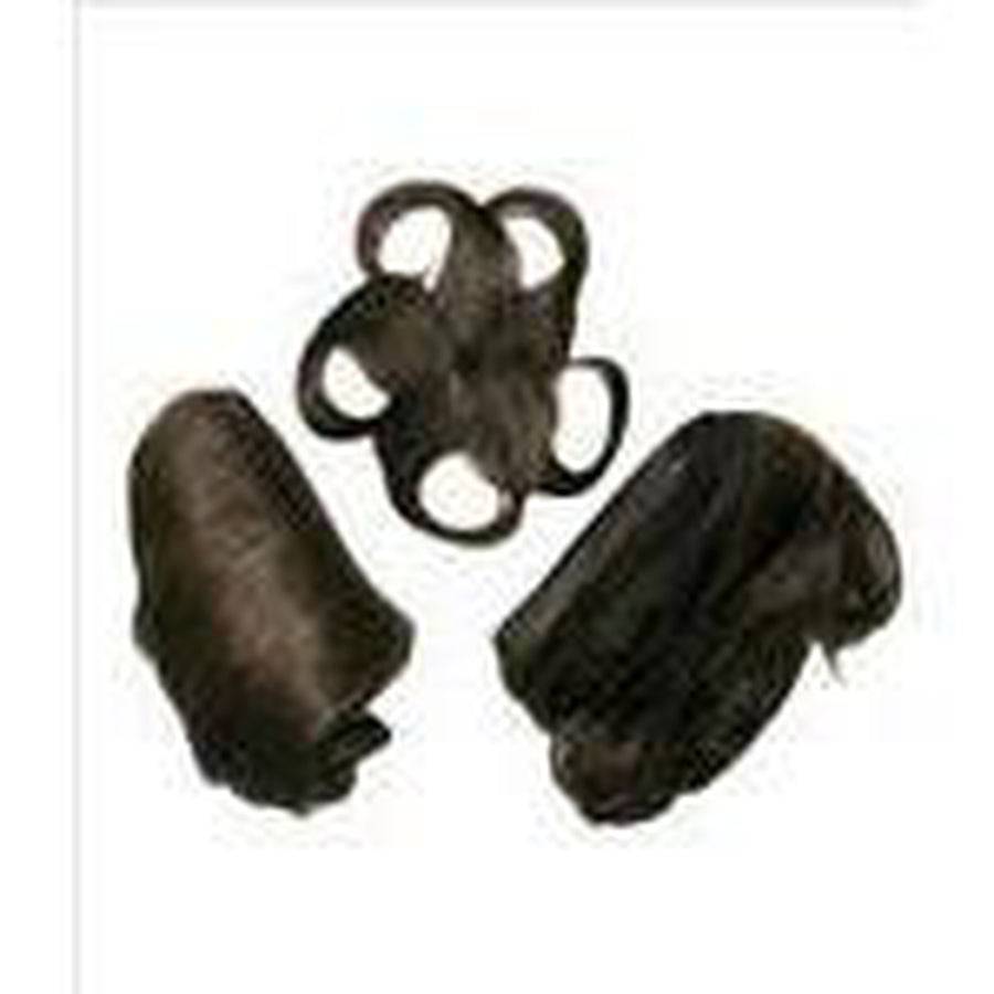 Unique Human Hair Switch in Tease Hairpiece - Choose Color