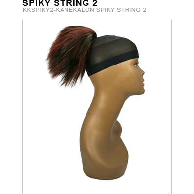 Unique Spiky String Hairpiece - Choose Color