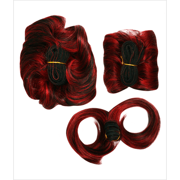 Unique's 100% Human Hair 28 Piece Hairpiece - Choose Color