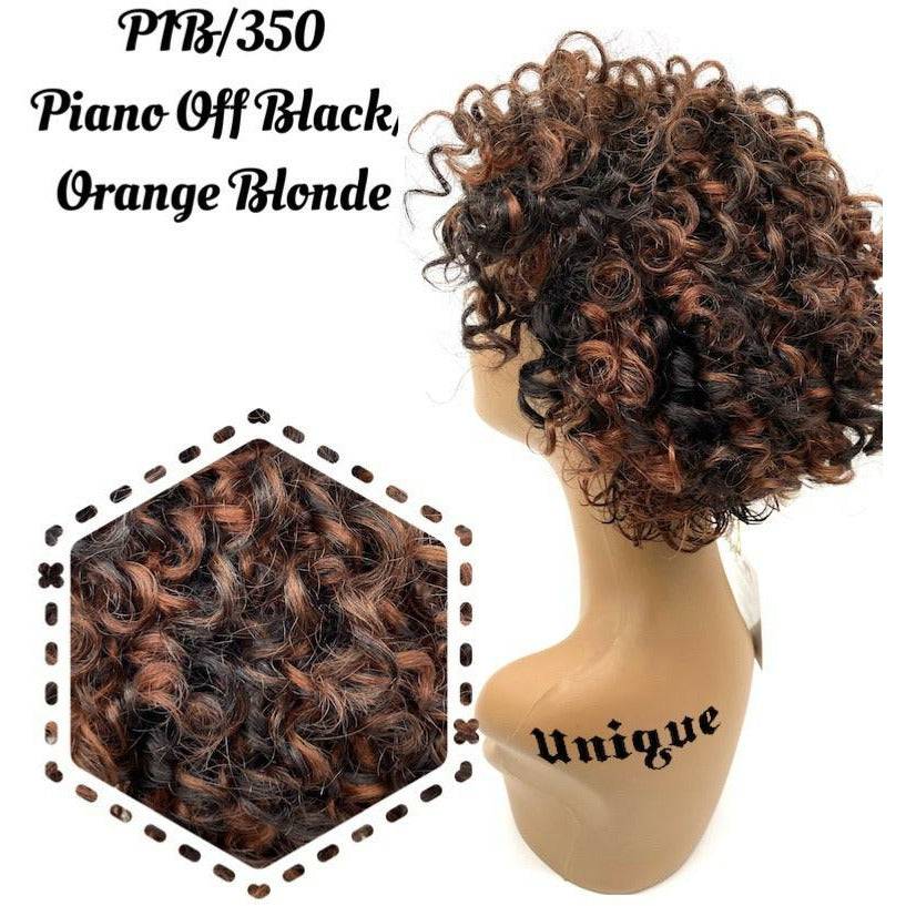 Unique 100% Human Hair Full Wig Style A3 - Choose Color