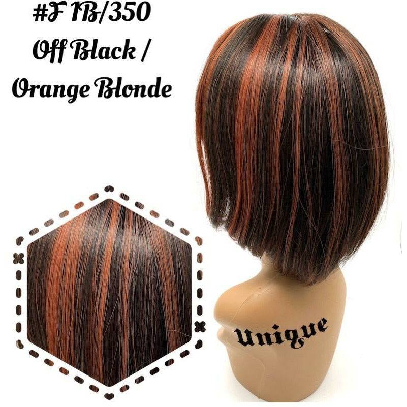 Unique 100% Human Hair Full Wig Style J Hairpiece - Choose Color