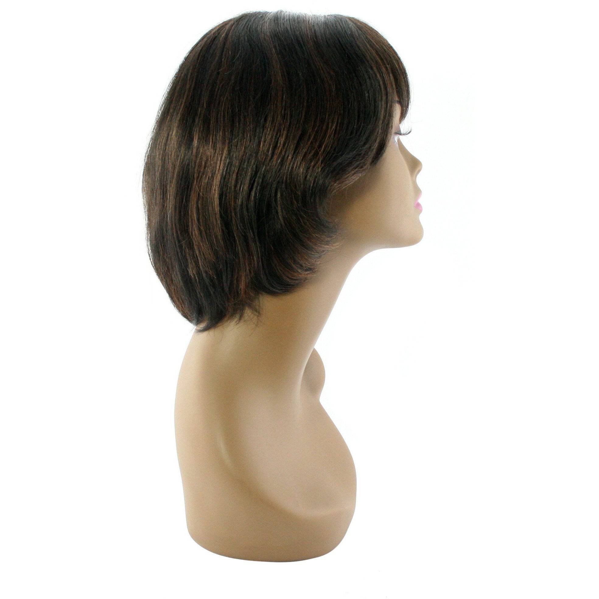 Unique 100% Human Hair Full Wig Style T Hairpiece - Choose Color