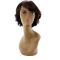 Unique 100% Human Hair Full Wig Style W - Choose Color